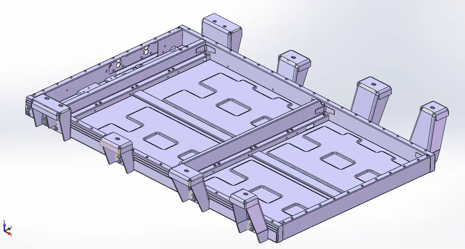 新能源电池箱体